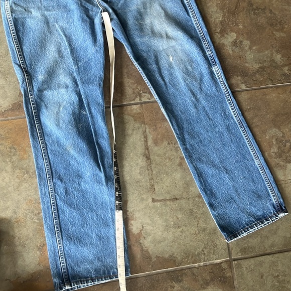 Vintage 1970s Saddle King jeans, men’s size 36x32, good condition, light wear - Picture 9 of 10